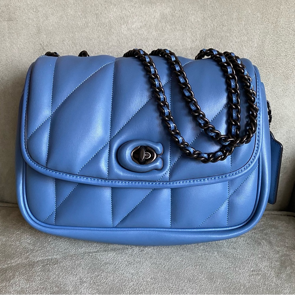 💰SOLD💰Coach Pillow Madison Shoulder Bag With Quilting Style C8560 - Picture 12 of 14